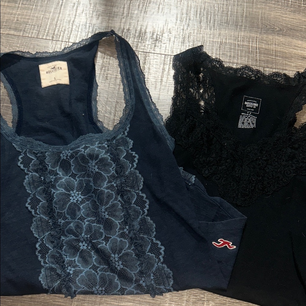 Hollister Women's Lace Tank BUNDLE